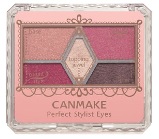 Picture of 日本canmake/井田 雕刻裸色五色宫格眼影盘