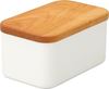 Picture of 野田珐琅 搪瓷黄油盒 黄油罐 天然木盖 200g/450